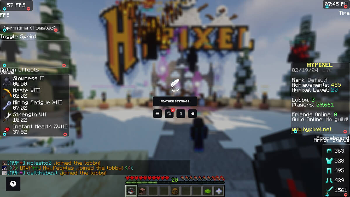 Feather Launcher screenshot image