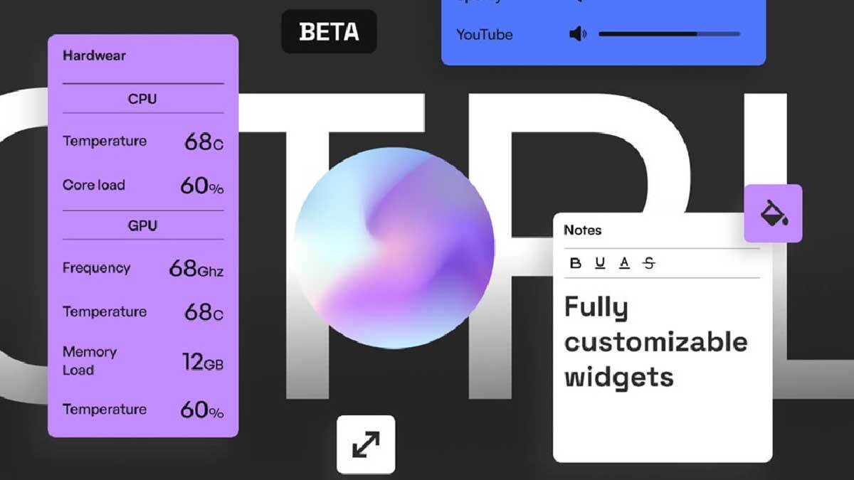 Control screenshot image