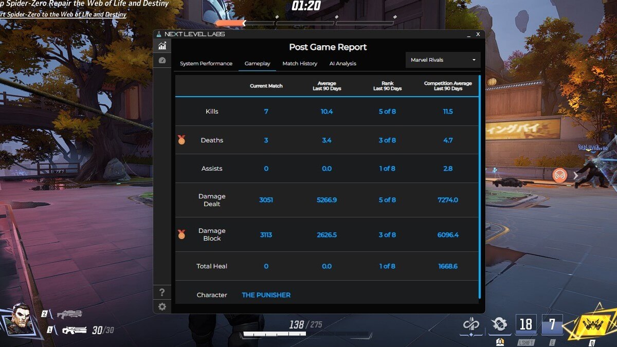 Next Level Labs screenshot image