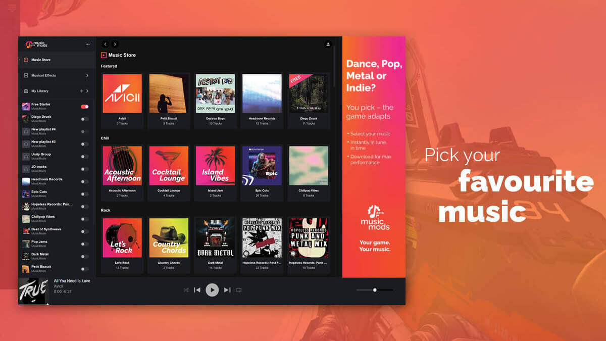 MusicMods screenshot image