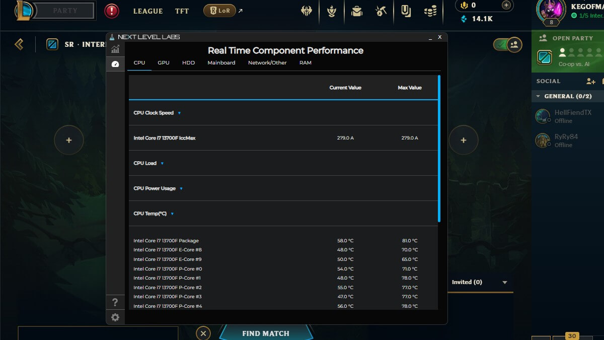 Next Level Labs screenshot image