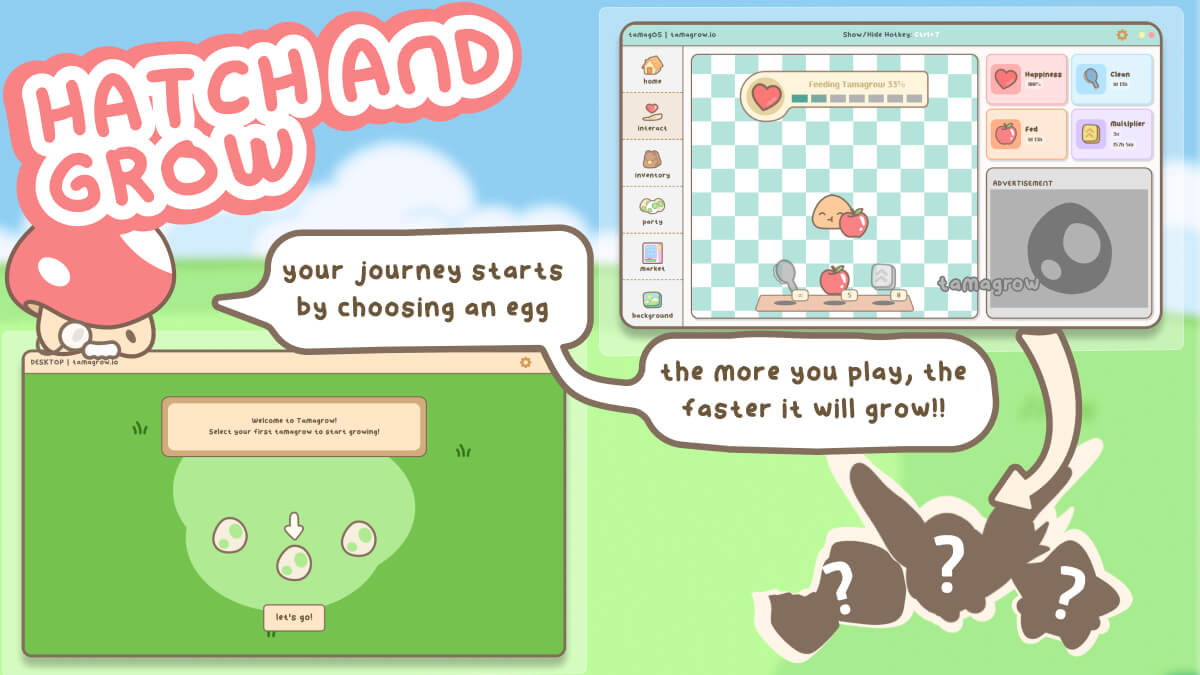 Tamagrow screenshot image